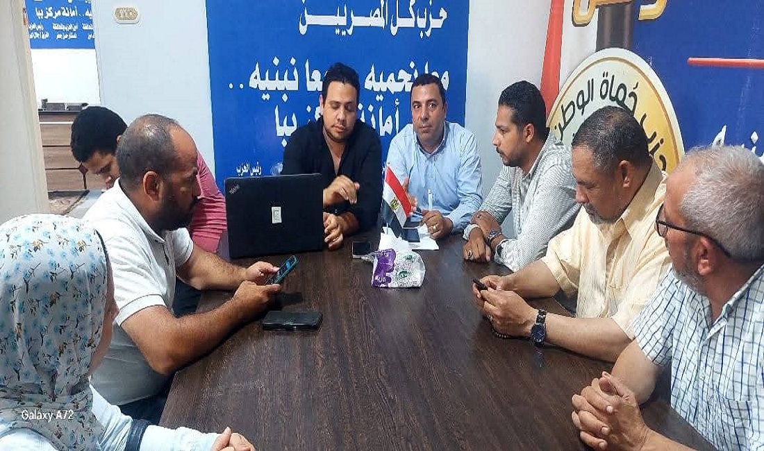 حزب حماة الوطن يبحث آليات تعزيز المشاركة في ببا